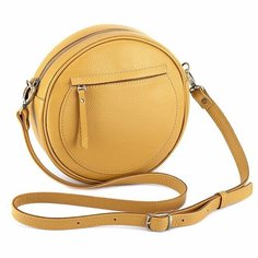 Сумка KoЖinka, фактура матовая, охра