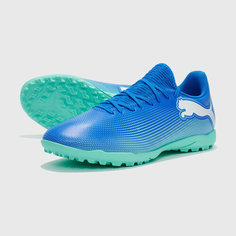 Шиповки PUMA, размер 7.5 UK, синий