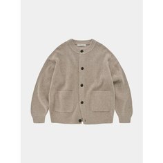 Кардиган FrizmWORKS Heavy Wool Round, размер XL, , коричневый