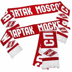 Шарф Atributika & Club ХК Спартак,120х16.5 см, красный