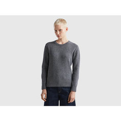 Джемпер UNITED COLORS OF BENETTON, размер L, , серый