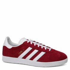 Кеды adidas Gazelle, размер 44, темно-красный