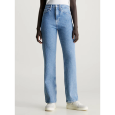 Джинсы широкие Calvin Klein Jeans, размер 31/32, denim light