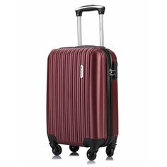 Чемодан Lcase Krabi, 30 л, размер S, винный