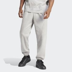 Брюки adidas, размер M, светло-серый