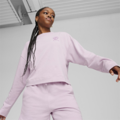 Свитшот PUMA Better Essentials, размер 48, , фиолетовый