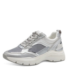 Кроссовки Tamaris, размер 36 EU, серебристый