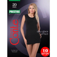 Колготки Conte Prestige, 20 den, 10 шт., размер 4, nero