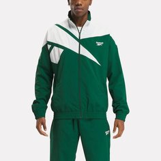 Куртка спортивная Reebok CL F FR TRACKTOP, размер XL, зелёный