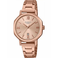 Наручные часы CASIO Sheen, розовое золото