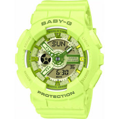Наручные часы CASIO Baby-G, салатовый