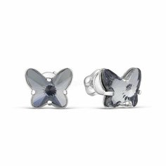 Серьги Яхонт, серебро, 925 проба, кристалл, , серый