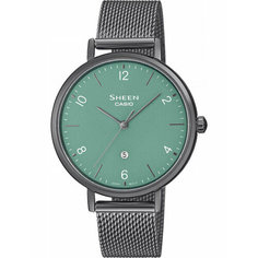 Наручные часы CASIO Sheen, зеленый