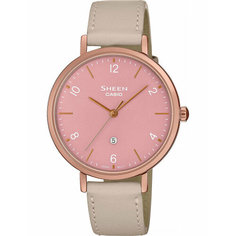 Наручные часы CASIO Sheen, розовый