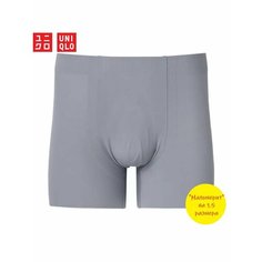 Трусы Uniqlo, размер XL INT, серый