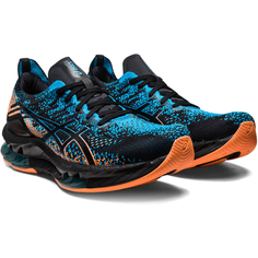 Кроссовки ASICS, размер 8,5 US, black/island blue
