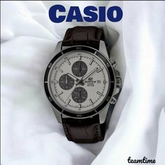 Наручные часы CASIO, коричневый, черный