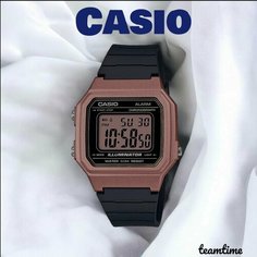 Наручные часы CASIO, розовый, черный