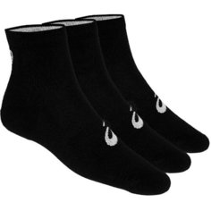 Носки ASICS ASICS 3PPK Quarter sock, комплект, 3 пары, размер M, Performance Black