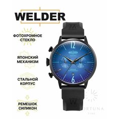 Наручные часы Welder, черный/синий