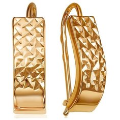 Серьги The Jeweller, красное золото, 585 проба, , золотистый