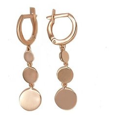 Серьги The Jeweller, красное золото, 585 проба, , золотистый