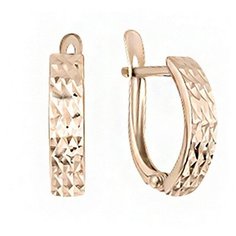 Серьги The Jeweller, красное золото, 585 проба, , золотистый