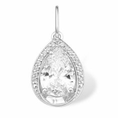Подвеска The Jeweller, серебро, 925 проба, фианит