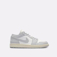 Кроссовки Jordan WMNS 1 Low, размер 12US, серый