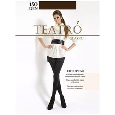 Колготки TEATRO Cotton, 150 den, размер 2, moka