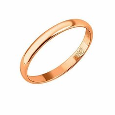 Кольцо The Jeweller, красное золото, 585 проба, размер 16