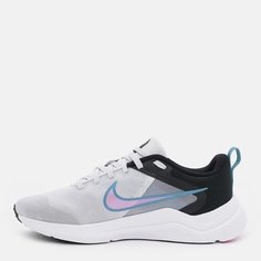 Кроссовки NIKE Downshifter 12, размер 7 US, белый/серый/розовый