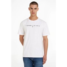 Футболка Tommy Jeans, размер M, белый