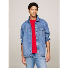 Рубашка Tommy Jeans, размер S, синий