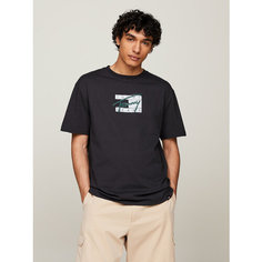 Футболка Tommy Jeans, размер L, черный