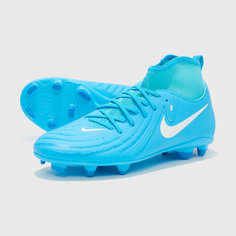 Бутсы NIKE, размер 8 US, голубой
