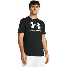 Футболка спортивная Under Armour, 1 шт., размер SM, чёрный