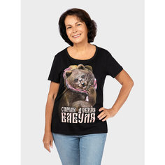 Футболка MixFix, размер L, черный