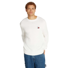 Джемпер Tommy Jeans, размер XXL, , белый