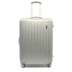 Чемодан King of King, 35 л, размер S, серый