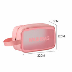 Косметичка 8х12х22 см, , розовый Washbag