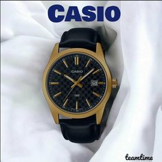 Наручные часы CASIO, золотой, черный