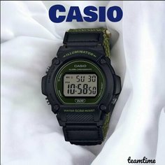 Наручные часы CASIO, зеленый