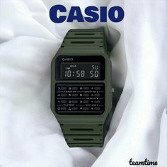 Наручные часы CASIO, зеленый