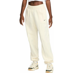 Брюки NIKE W NSW FLC PANT GLS, размер XS, белый