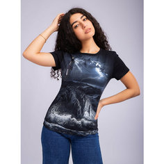 Футболка MixFix, размер XXL, черный