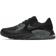 Кроссовки NIKE M Air Max Excee, полнота F (EU)/ на среднюю стопу, размер 11.5 US, чёрный