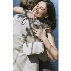 Сумка KS.APRELL, фактура гладкая, молочный