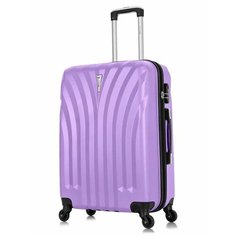 Чемодан Lcase Phuket, 69 л, размер M, лиловый