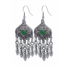 Серьги OTOKODESIGN, пластик, серебристый
